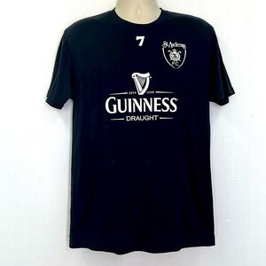 Next Level - Guinness St Andrew’s Tavern Graphic Black And White T Shirt Large